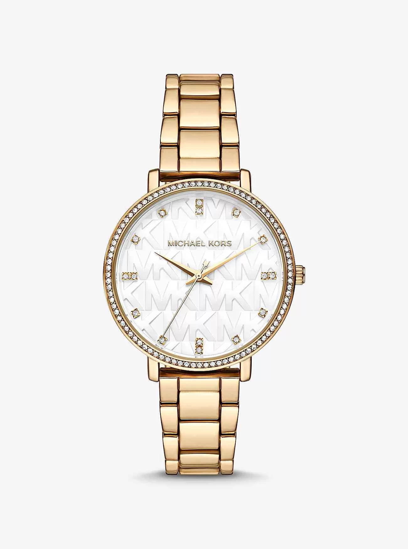 Orologio Pyper con logo in rilievo color oro