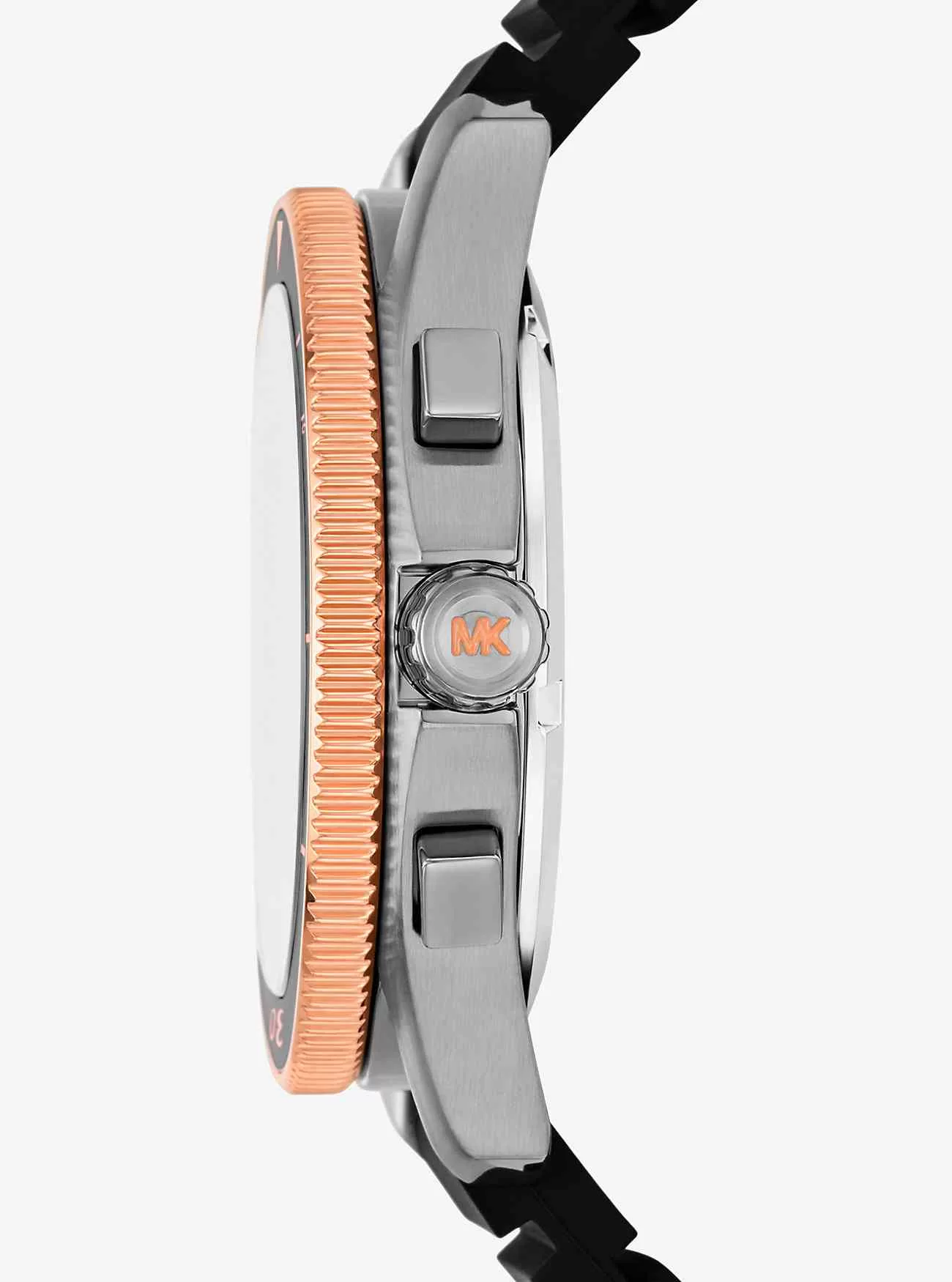 Orologio marittimo oversize in canna di fucile e silicone