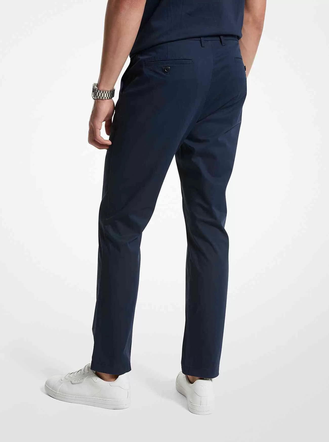 Pantaloni chino slim fit in misto cotone