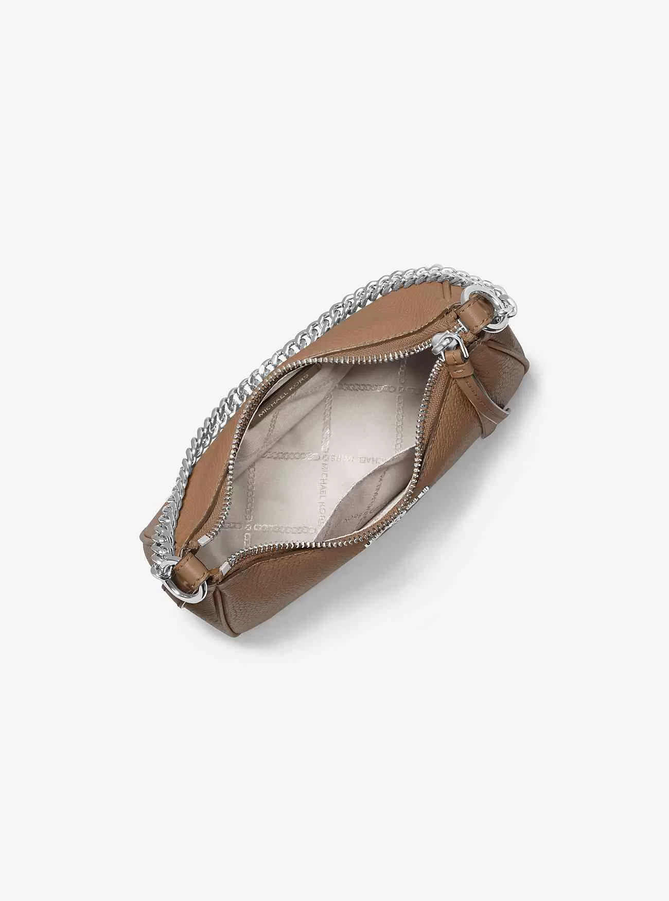 Pochette Jet Set Charm piccola in pelle