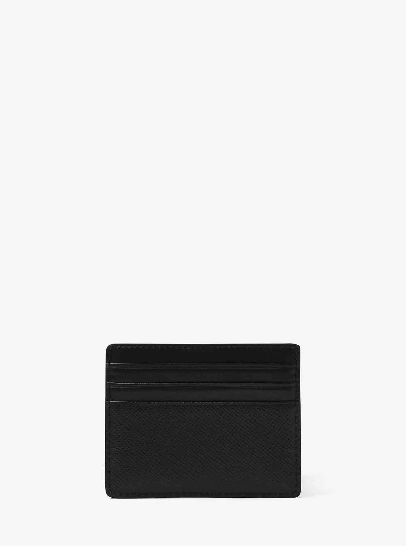 Porta carte alto Harrison in pelle a grana incrociata Porta carte alto Harrison in pelle a grana incrociata