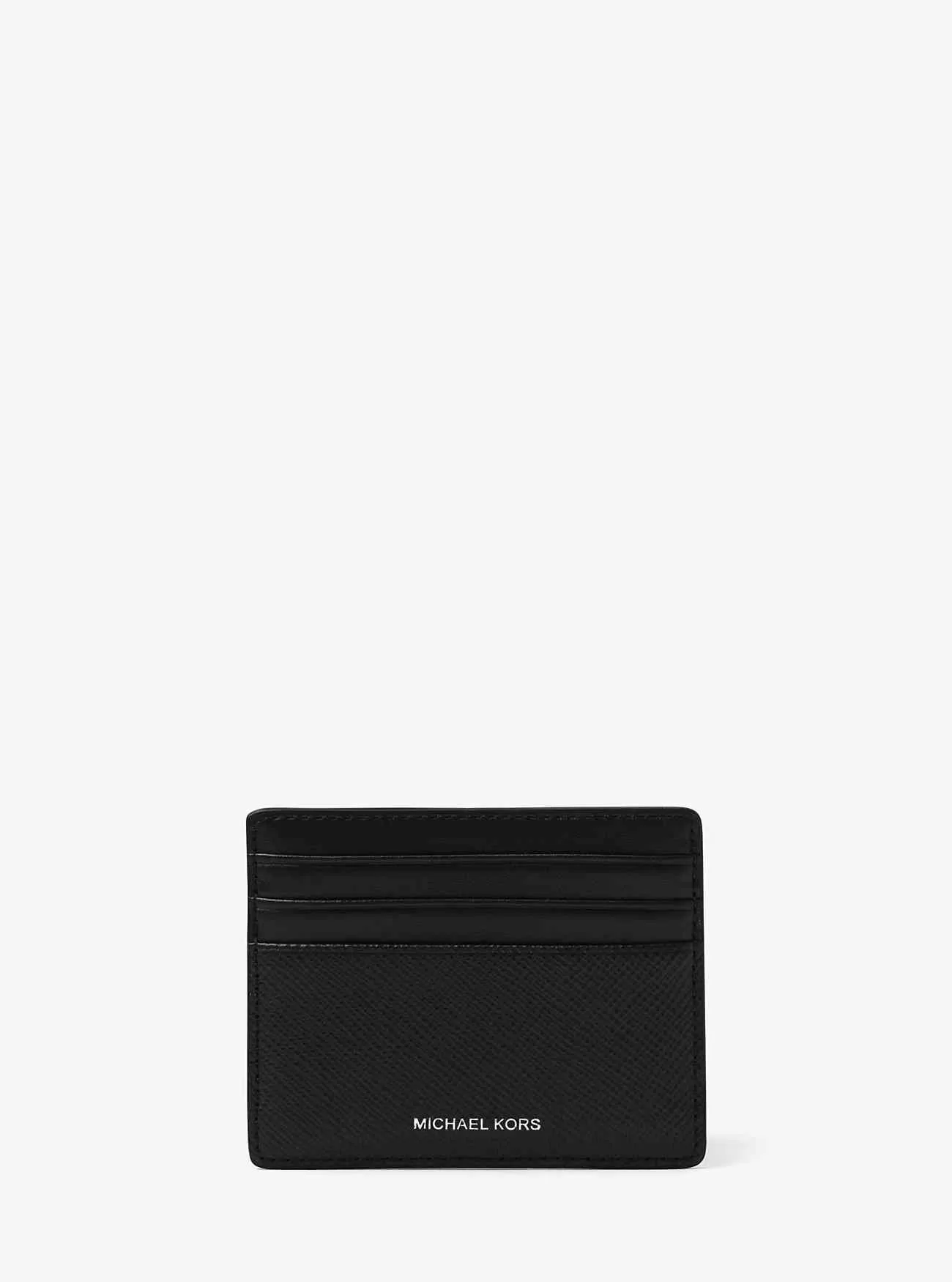 Porta carte alto Harrison in pelle a grana incrociata