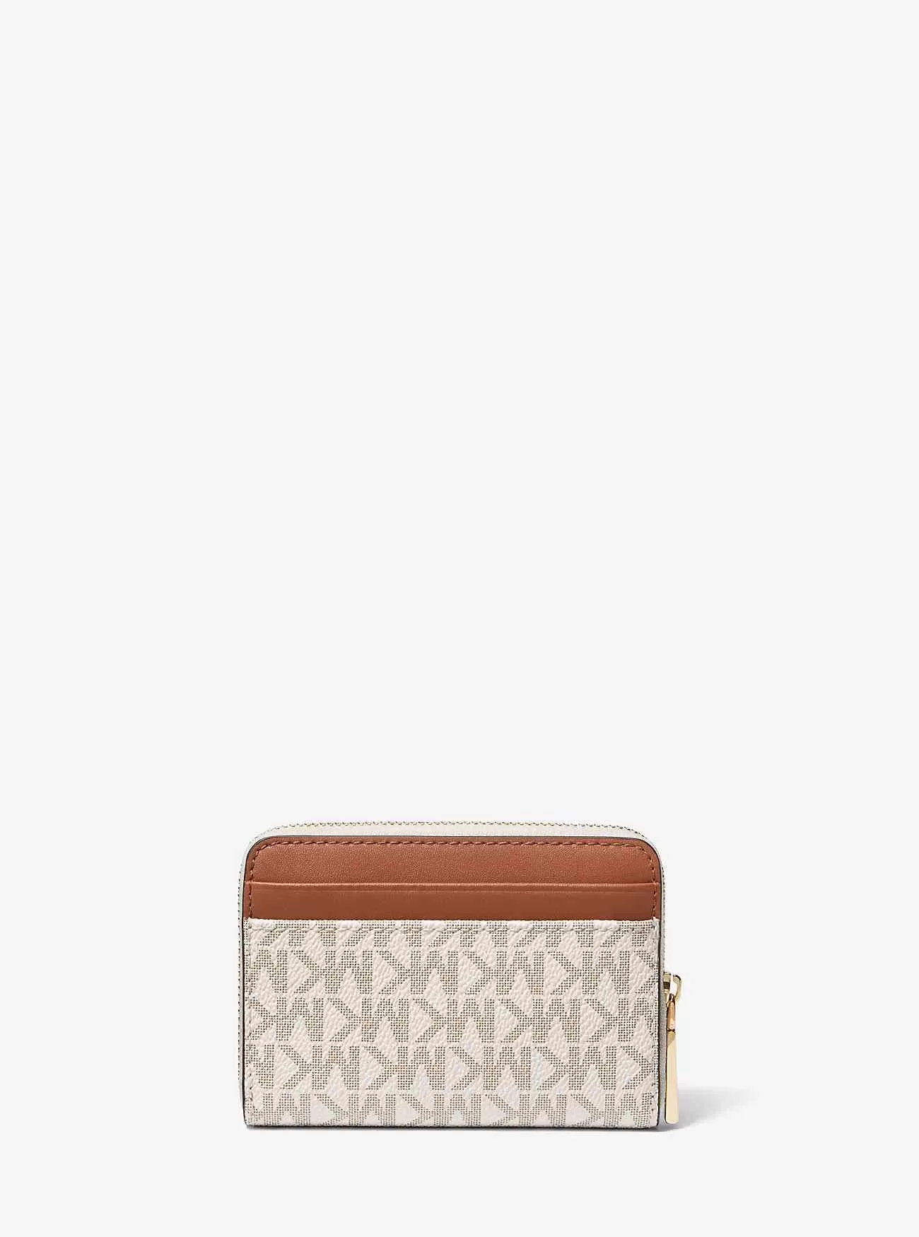 Porta carte con cerniera Jet Set piccolo con logo esclusivo Porta carte con cerniera Jet Set piccolo con logo esclusivo