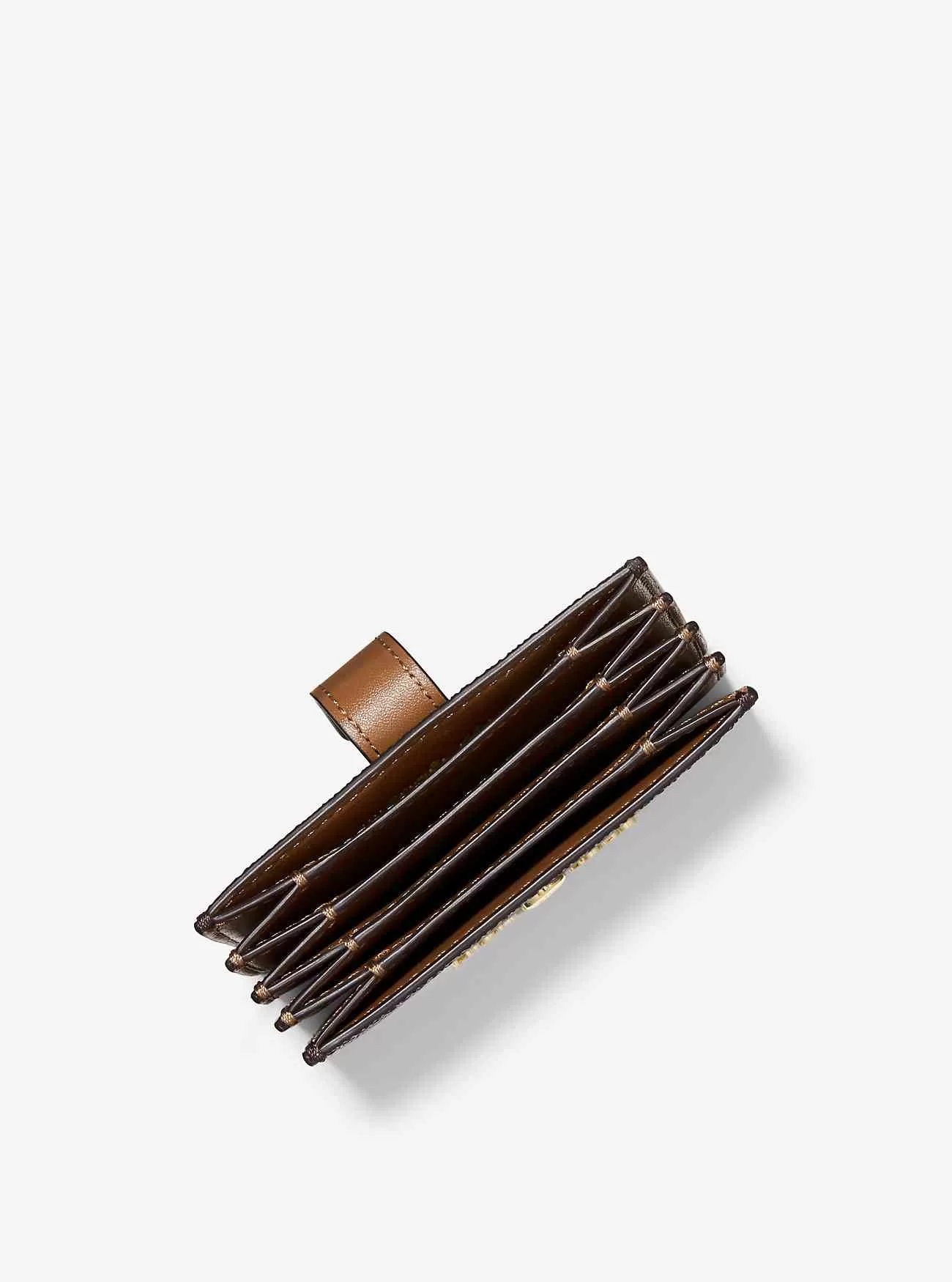 Porta carte di credito a fisarmonica con logo medio Jet Set