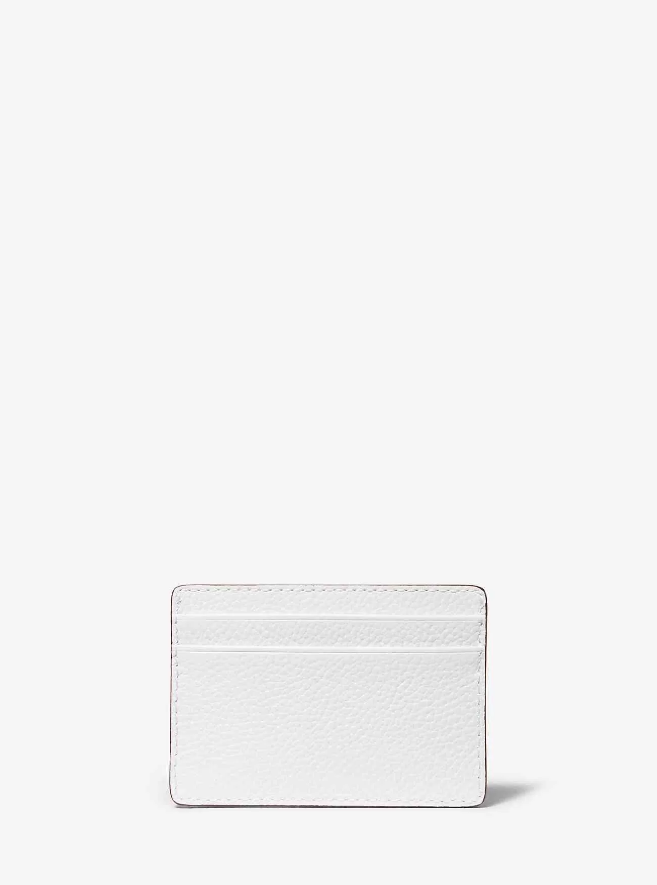 Porta carte in pelle martellata