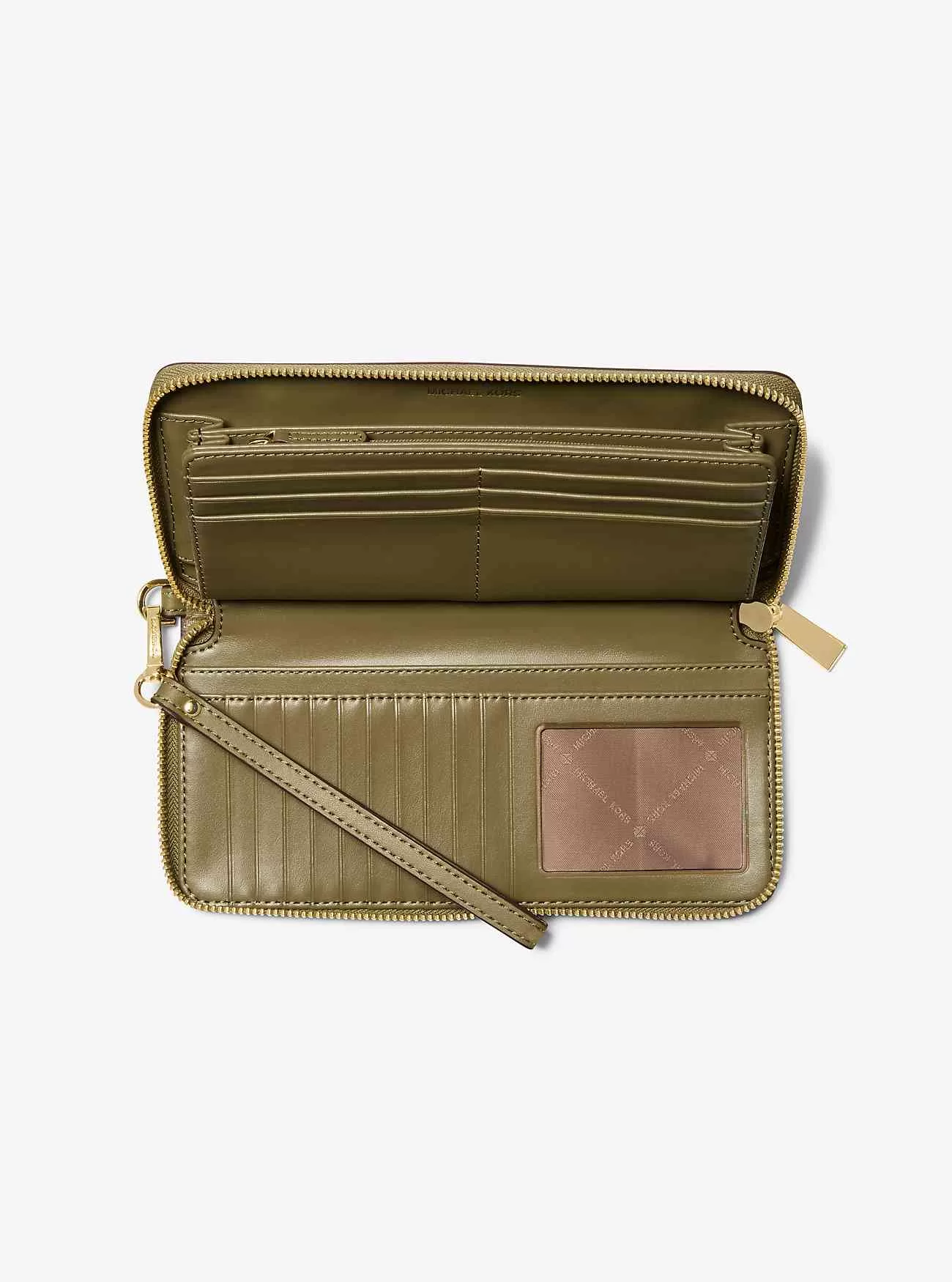 Portafoglio Continental grande con logo