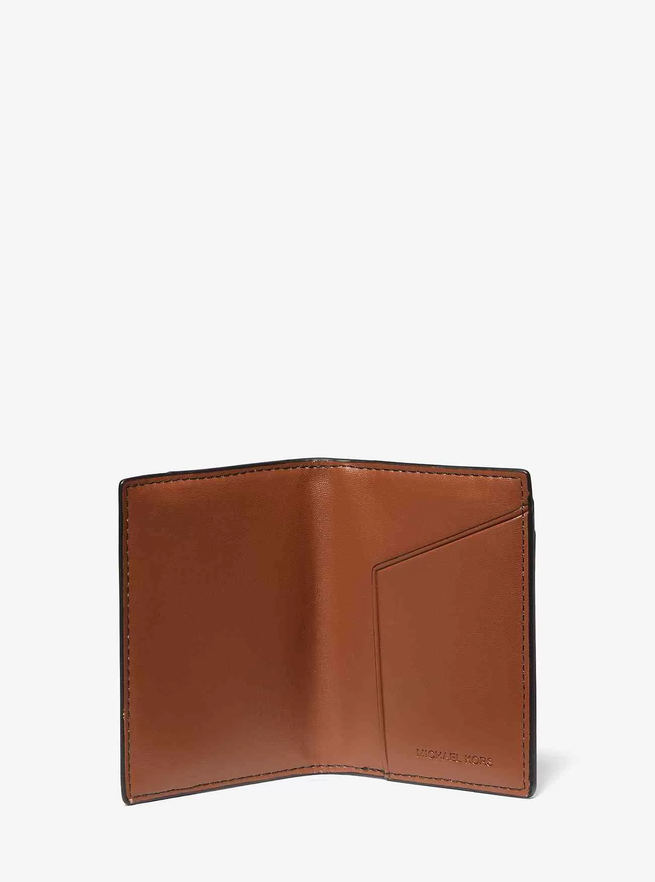 Portafoglio bifold in pelle martellata Hudson