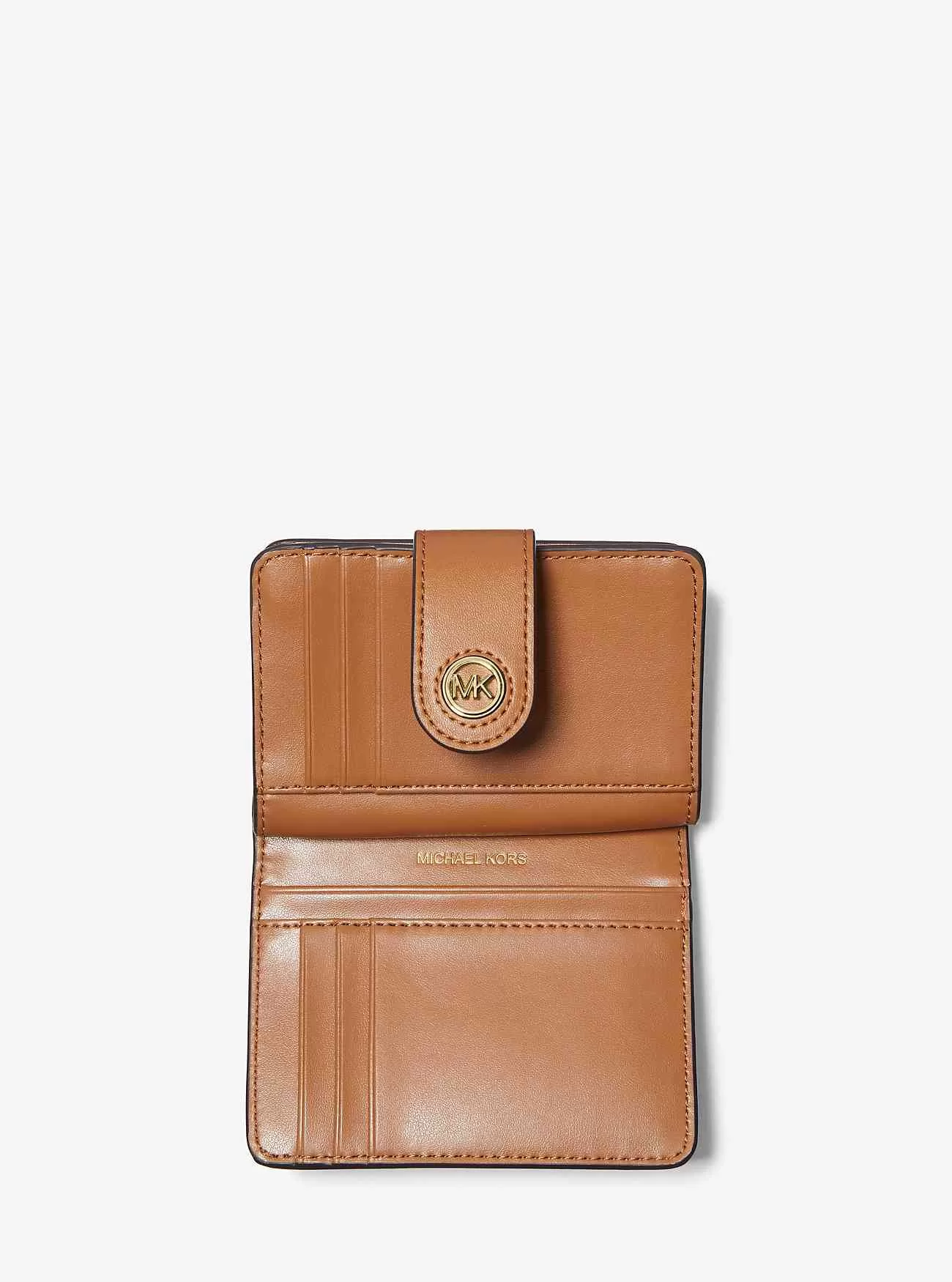 Portafoglio piccolo con logo firmato