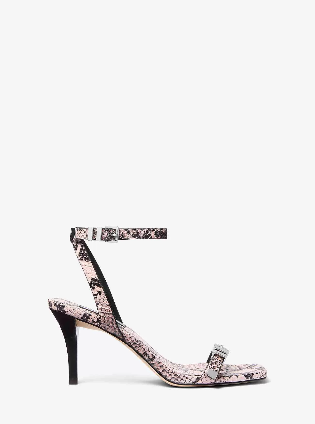 Sandalo Darrington in pelle goffrata con serpente