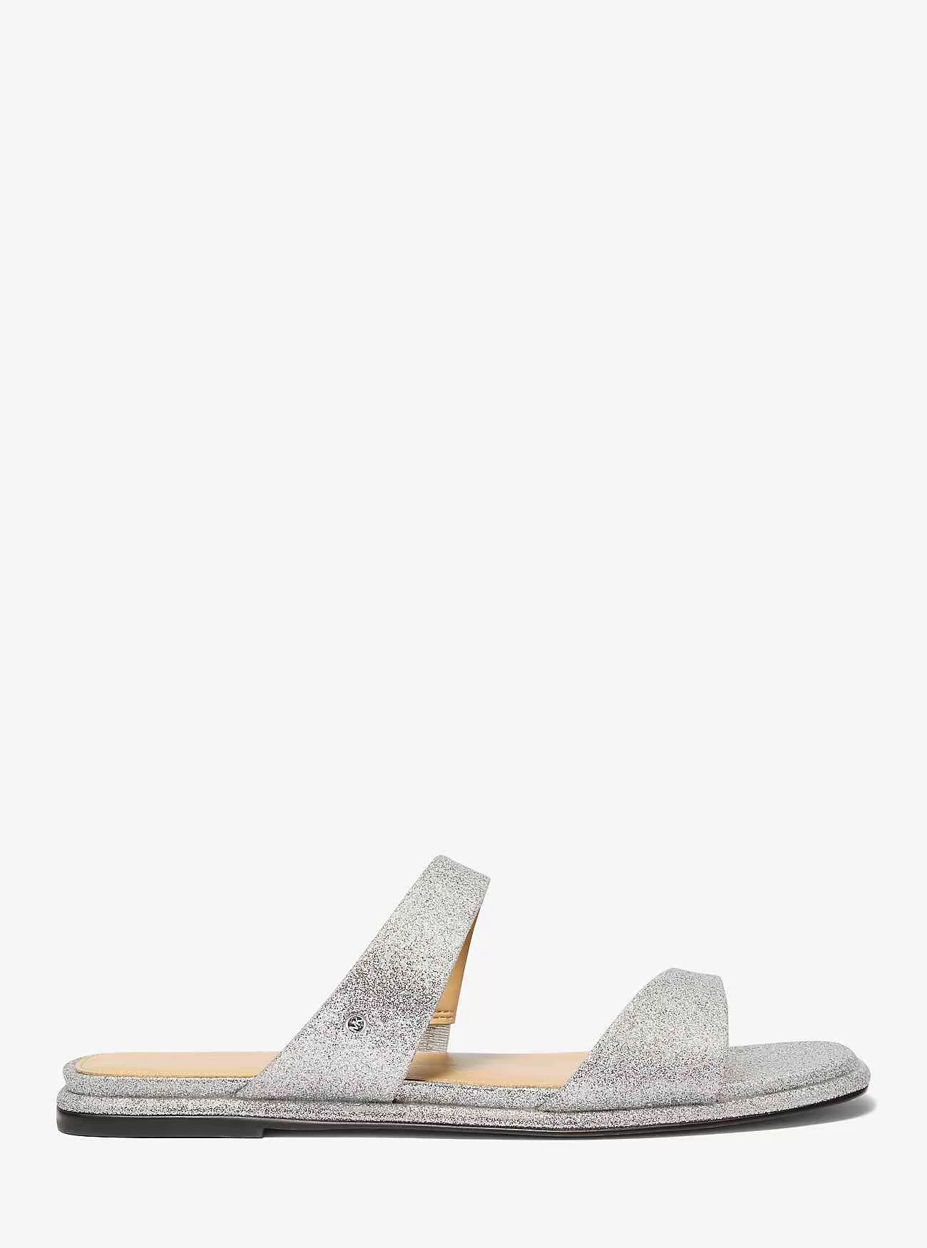 Sandalo Jaida in pelle decorata con glitter