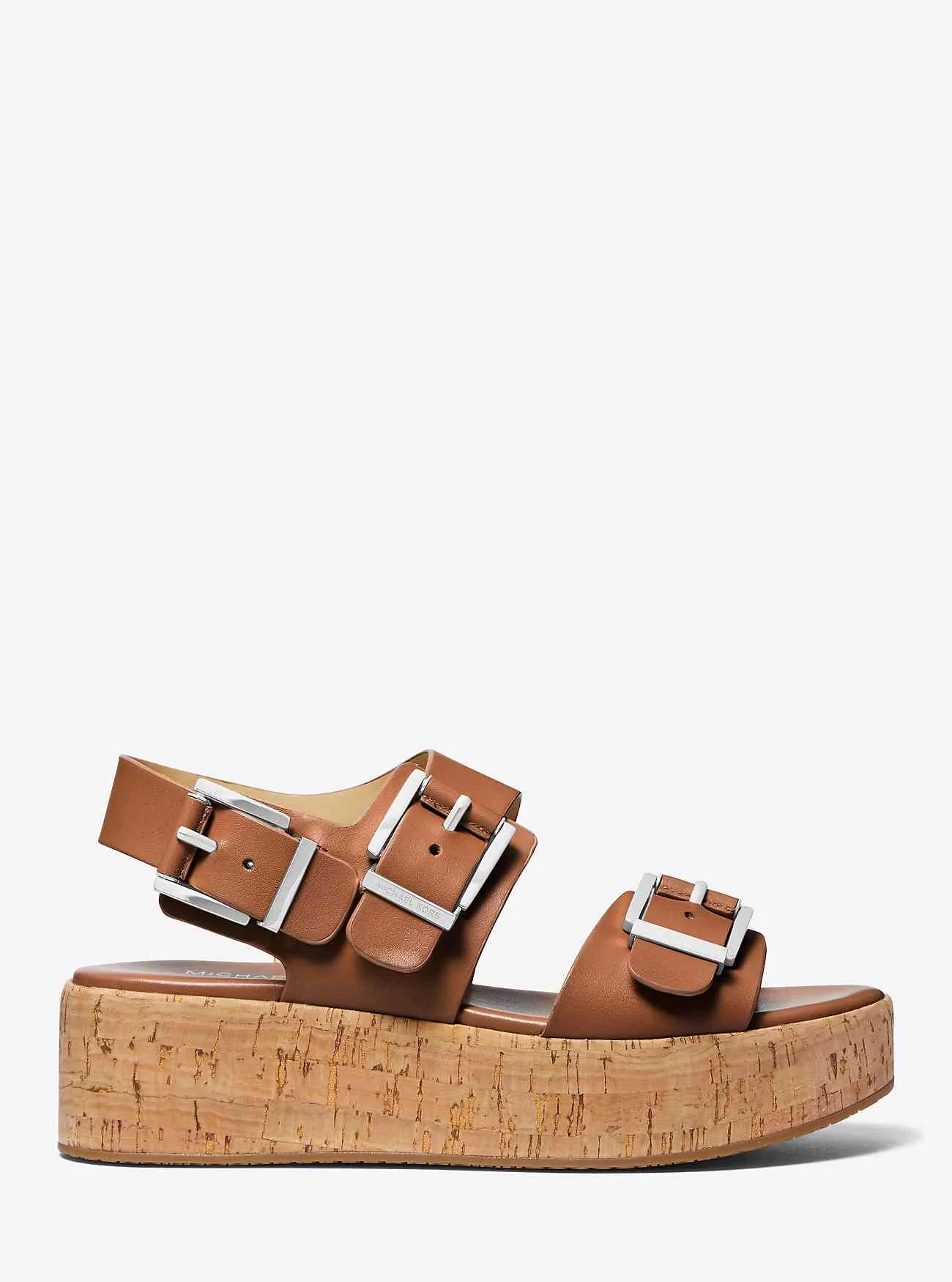 Sandalo flatform Colby in pelle