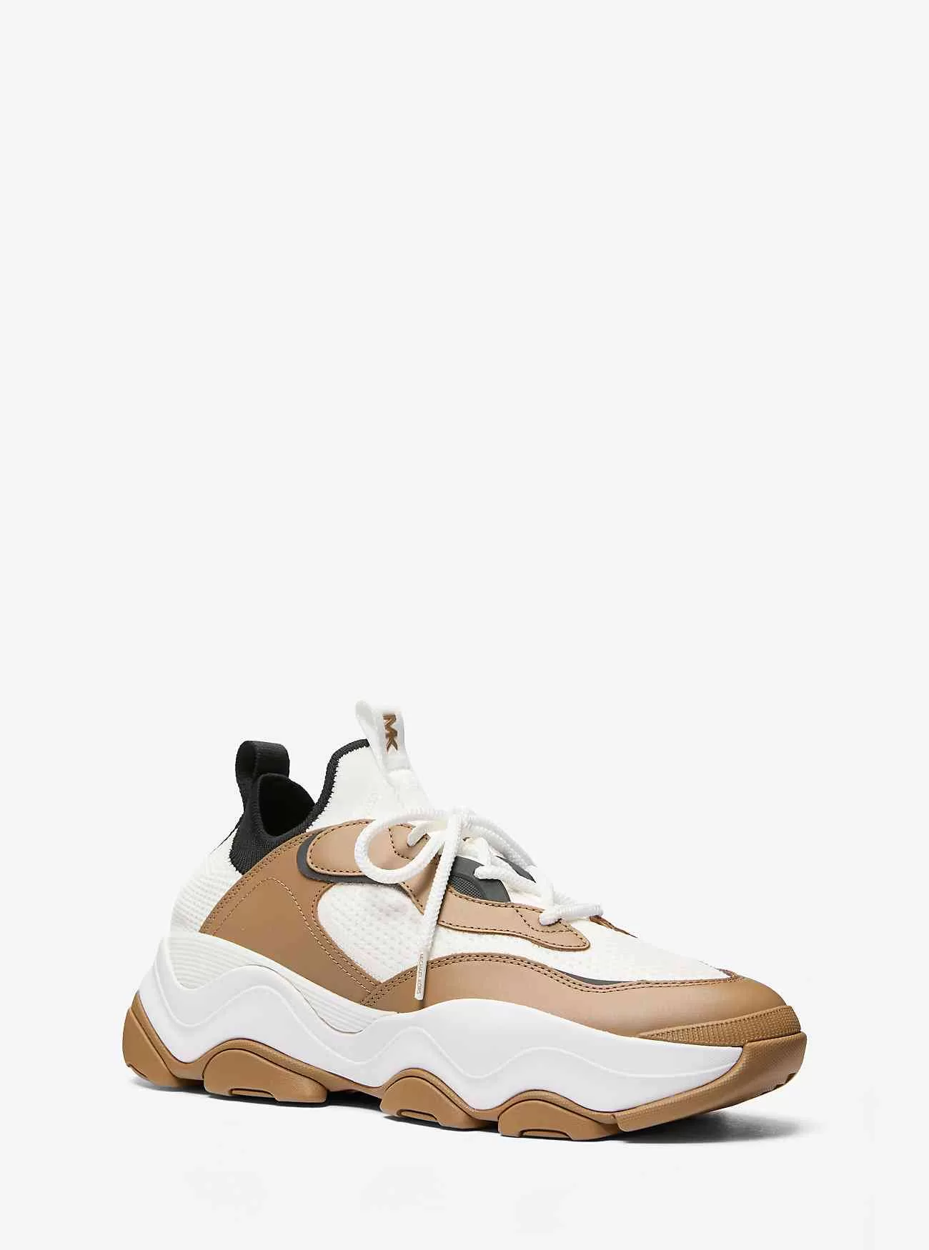 Scarpe da ginnastica Atlas in maglia elasticizzata e pelle