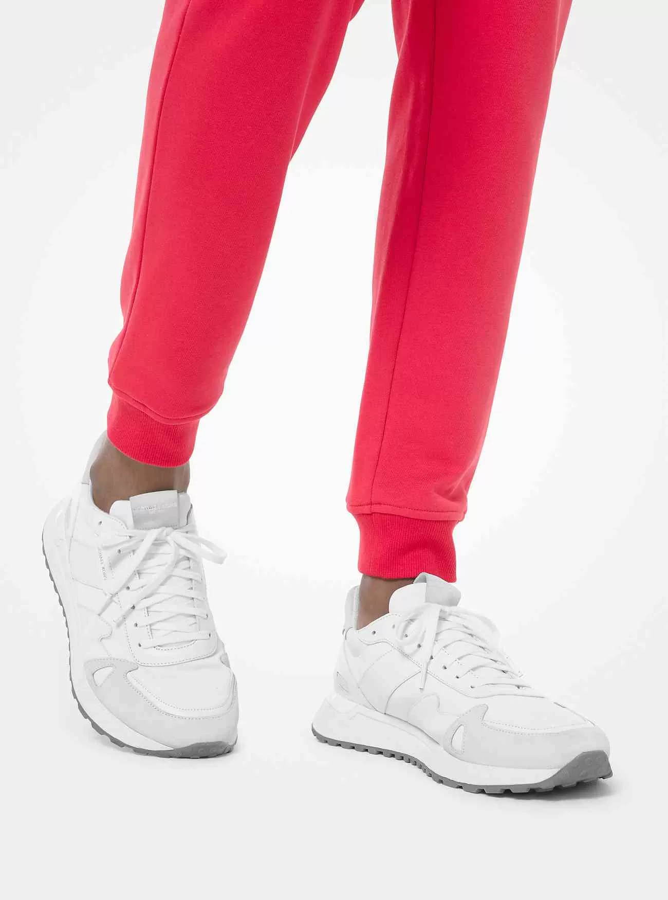 Scarpe da ginnastica Miles in nylon e pelle Scarpe da ginnastica Miles in nylon e pelle