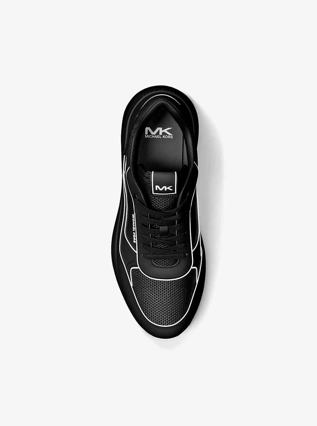 Scarpe da ginnastica Trevor in pelle e rete Scarpe da ginnastica Trevor in pelle e rete