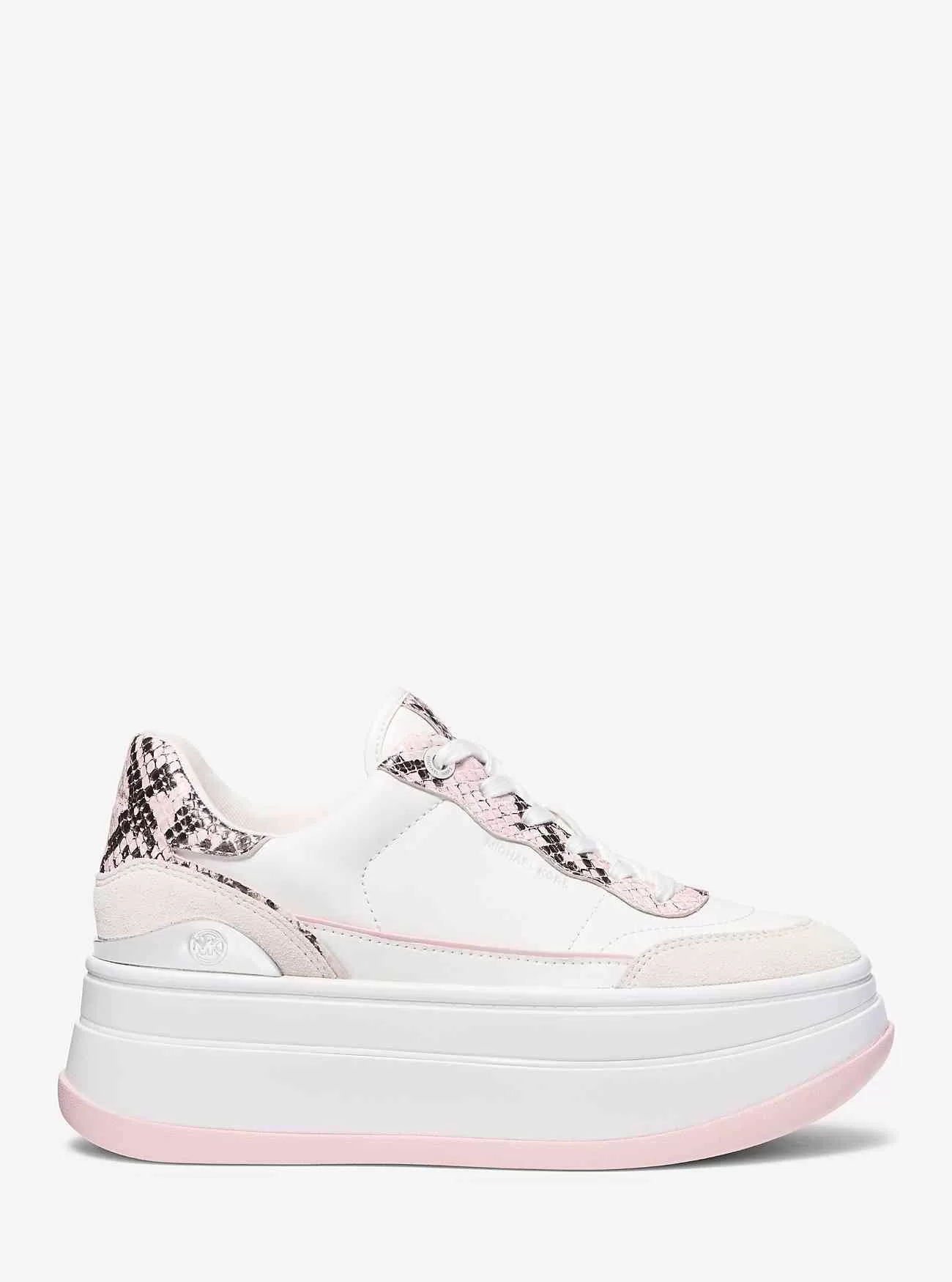 Sneaker Hayes con plateau in pelle