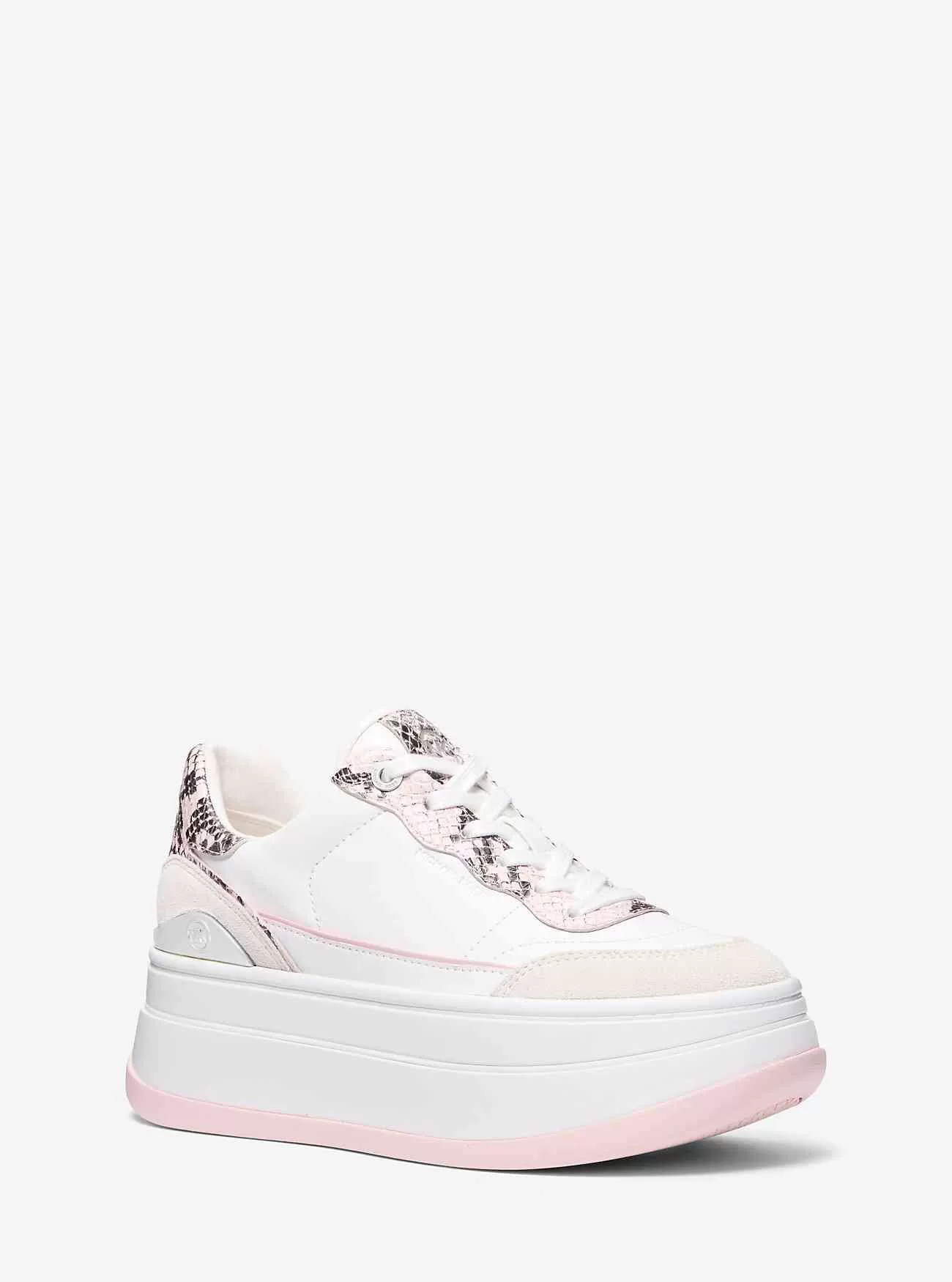 Sneaker Hayes con plateau in pelle