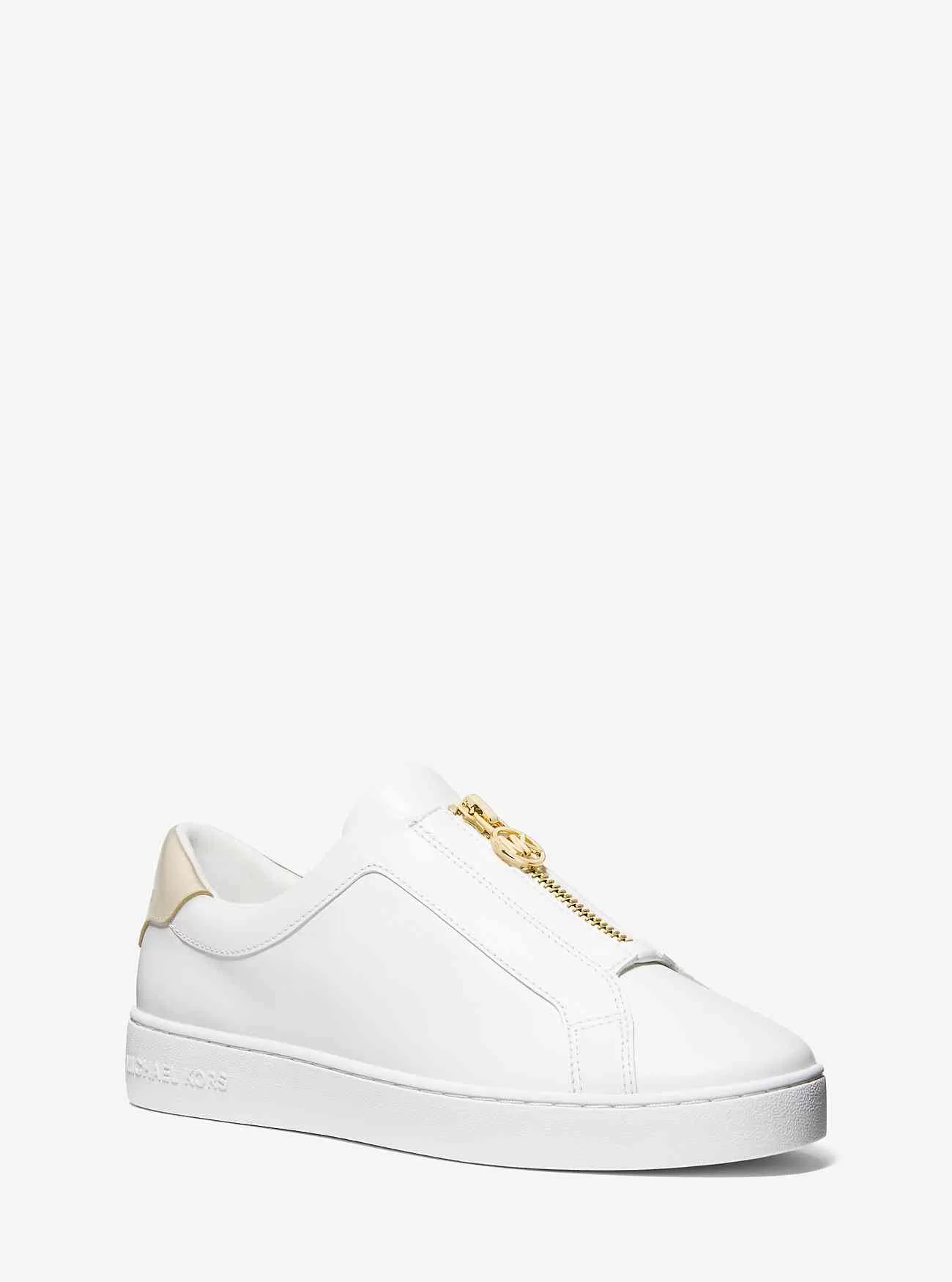 Sneaker Keaton in pelle con cerniera