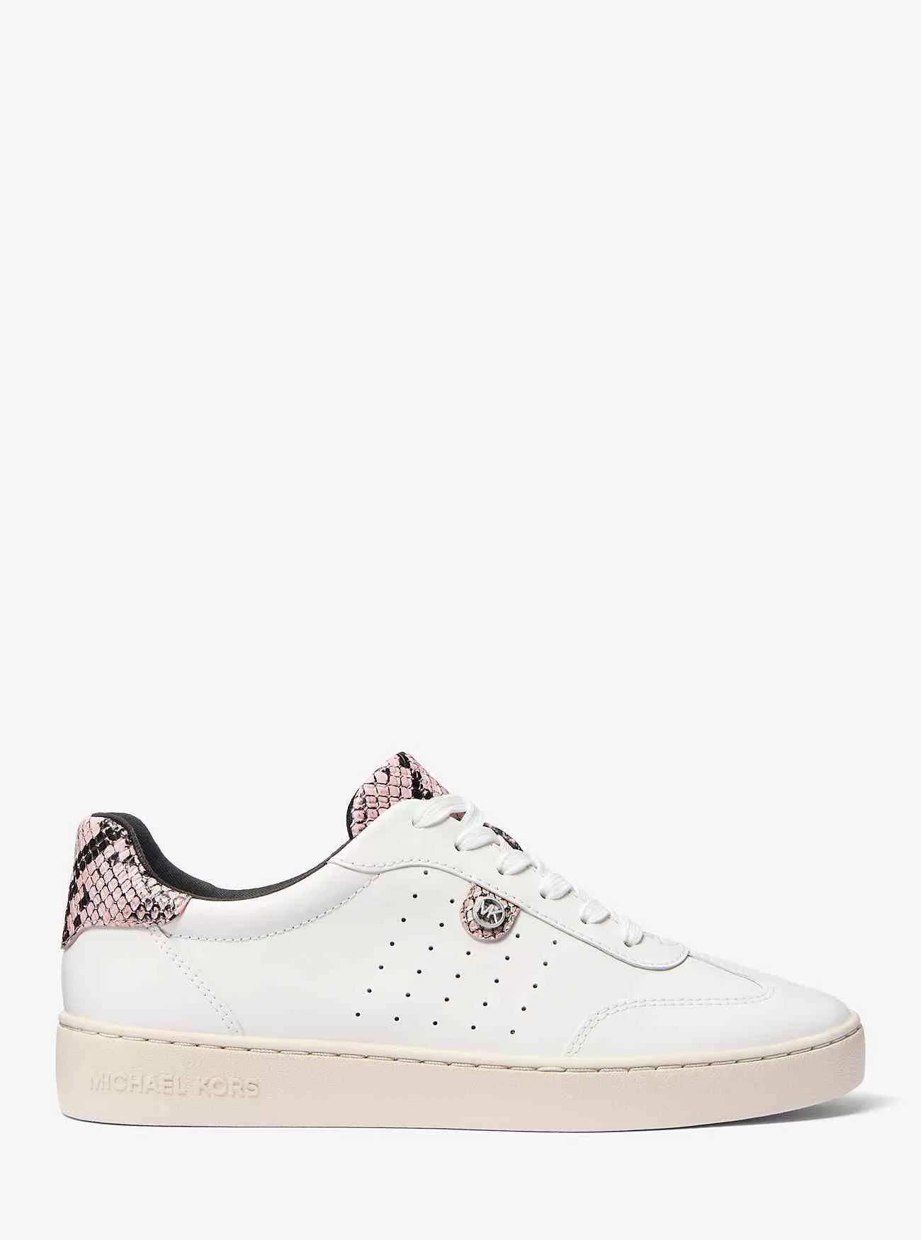 Sneaker Scotty in pelle goffrata Snake