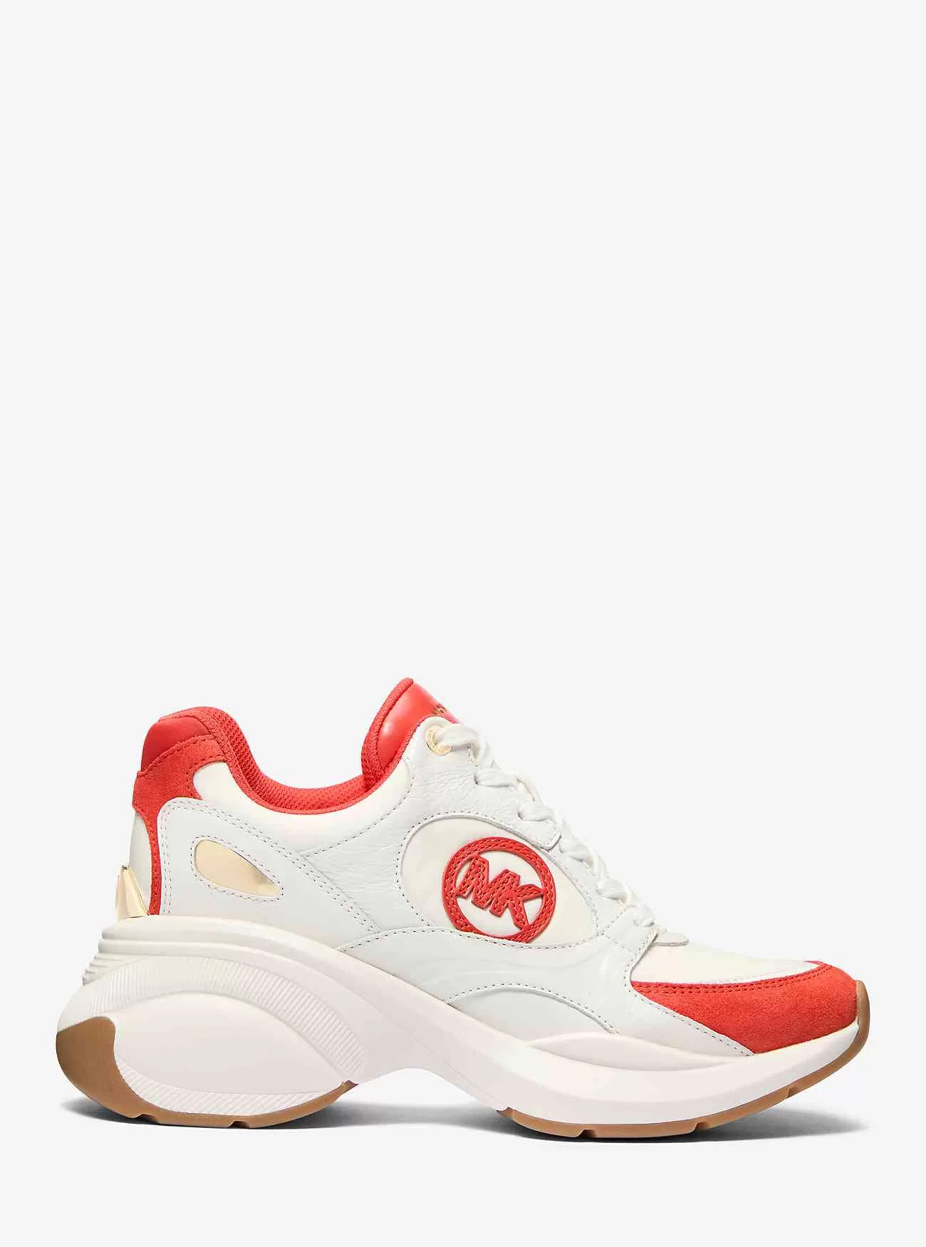 Sneaker Zuma in pelle e camoscio bicolore