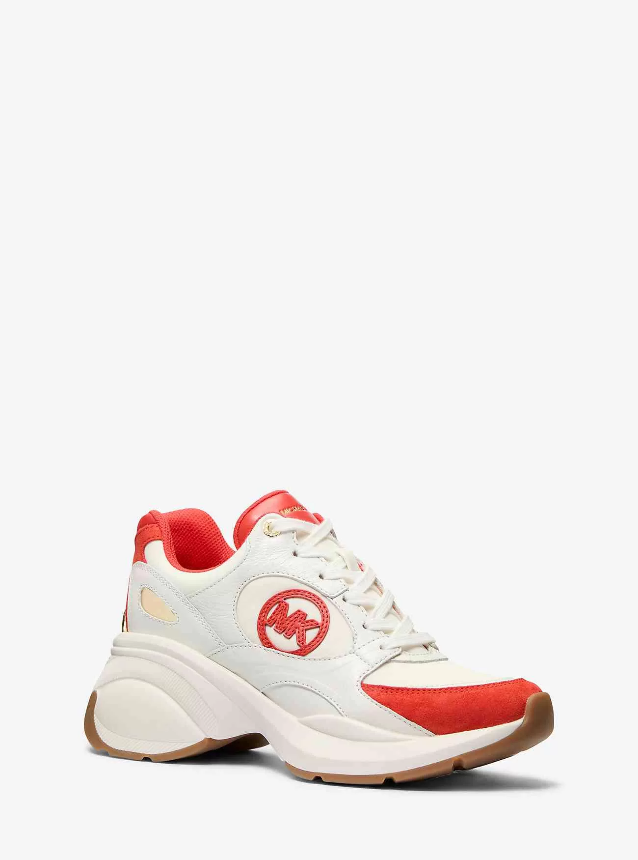 Sneaker Zuma in pelle e camoscio bicolore