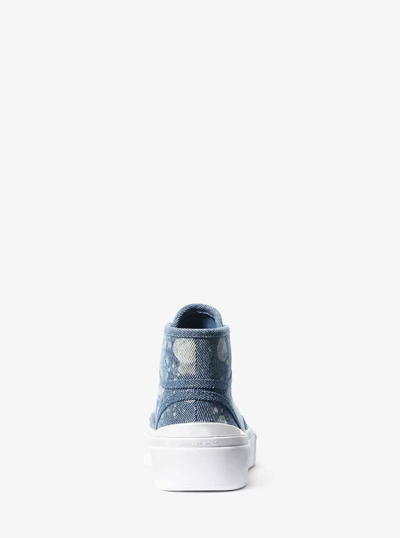 Sneaker alta Jude in denim schizzato Sneaker alta Jude in denim schizzato