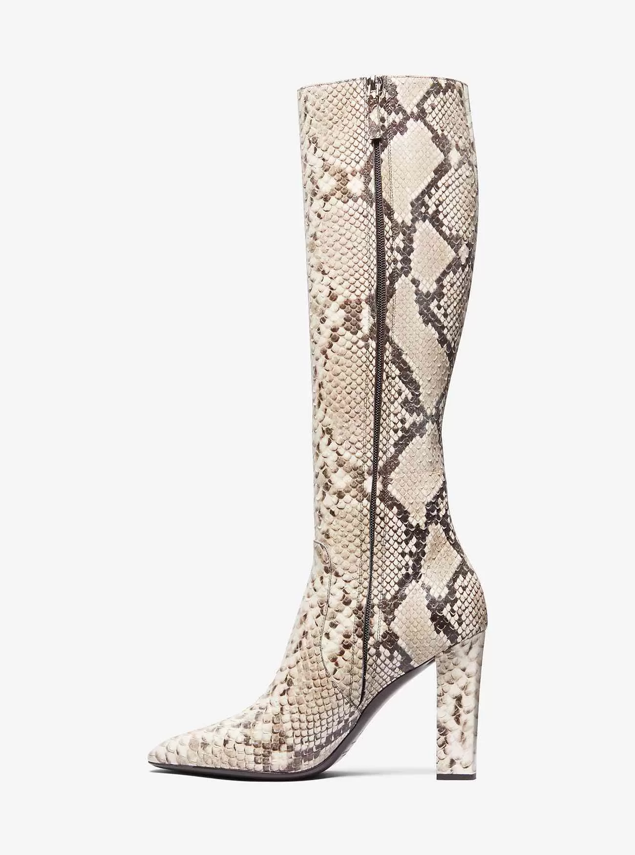 Stivale in pelle goffrata Carly Python Stivale in pelle goffrata Carly Python