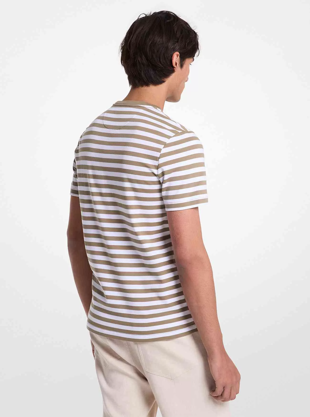 T-shirt in cotone a righe