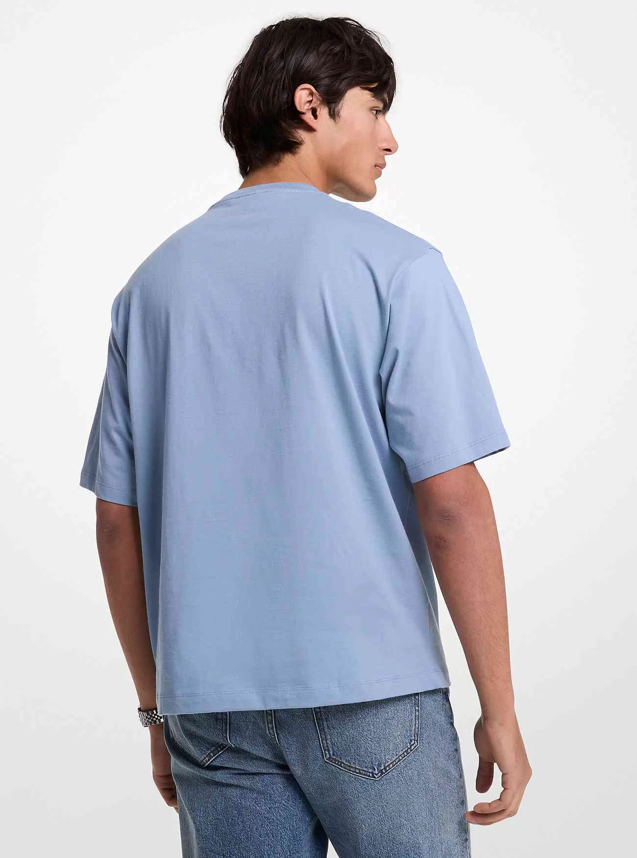 T-shirt in cotone con logo