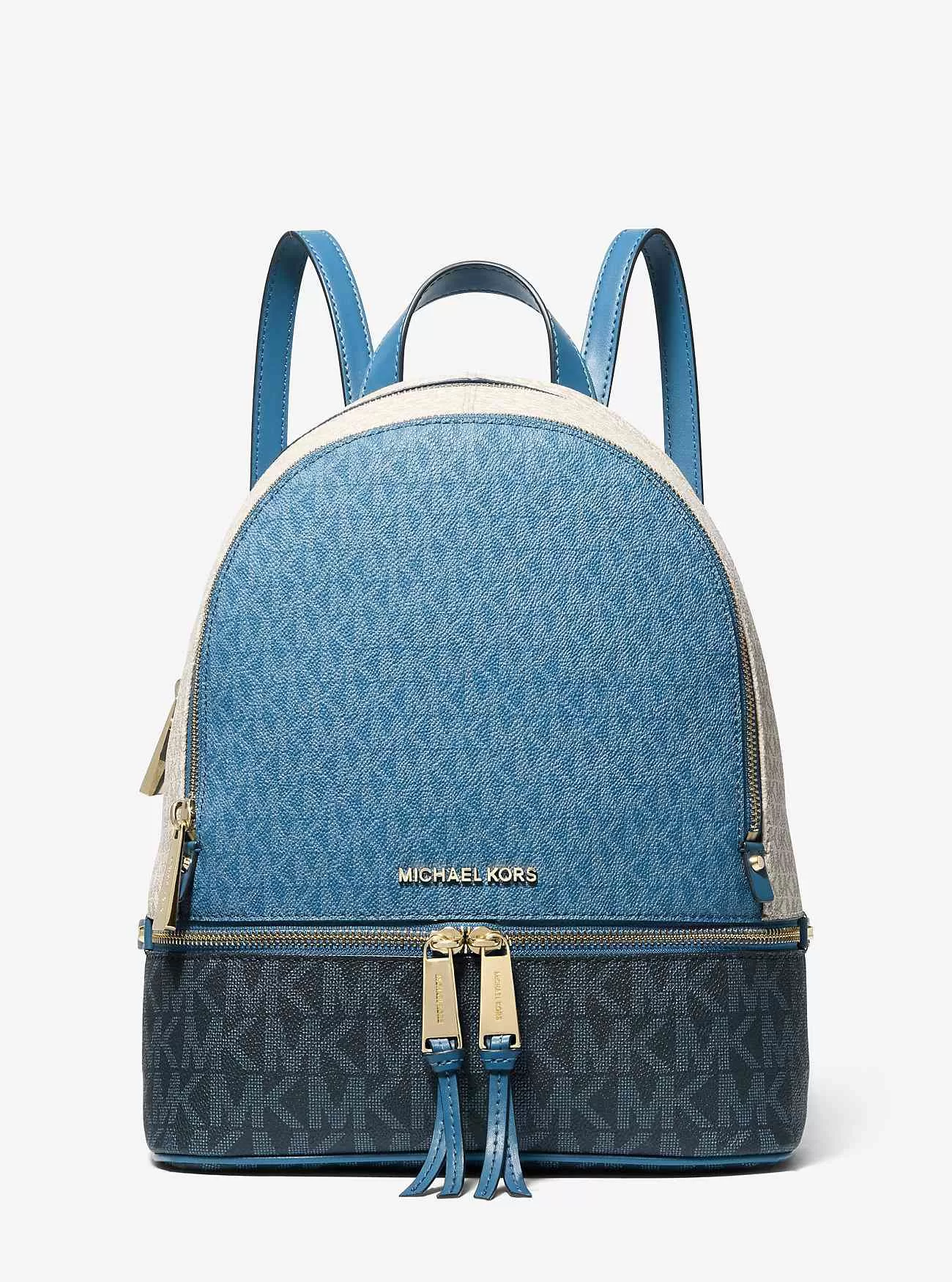 Zaino Rhea medio con logo color block